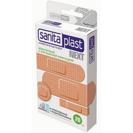Sanita plast пластырь "Next" набор №20 на эластичной нетканевой основе стандартный 19*72