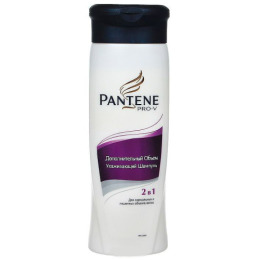 Pantene шампунь 2 в 1 "Дополнительный объем" для нормальных и жирных волос