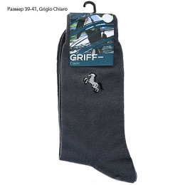 Griff носки мужские "Classiс B1" Grigio chiaro