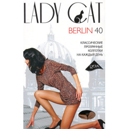 Lady Cat колготки "Berlin. 40" box черный