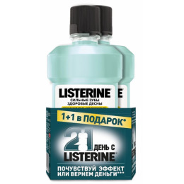 Listerine ополаскиватель для полости рта "Сильные зубы, здоровые десны"