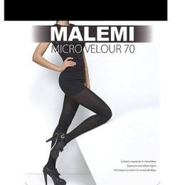 Malemi колготки "Micro Velour 70" черные