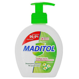 Maditol мыло жидкое для рук "Ромашка" антибактериальное