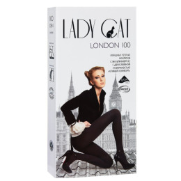 Lady Cat колготки женские "London" 100d, мокко