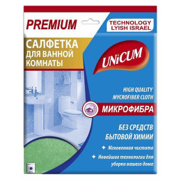 Unicum салфетка для ванной комнаты, микрофибра