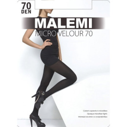 Malemi колготки женские "Micro velour" 70d, nero