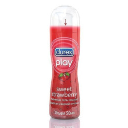 Durex гель-смазка интимная "Play Sweet Strawberry" с ароматом сладкой клубники