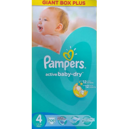 Pampers Active Baby 4 (7-14 кг)