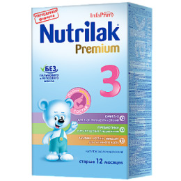 Nutrilak молочная смесь "Адаптационная. Premium 3" с 12 месяцев