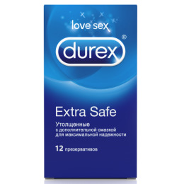 Durex презервативы "Extra Safe" утолщенные