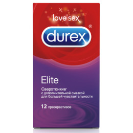 Durex презервативы "Elite" сверхтонкие
