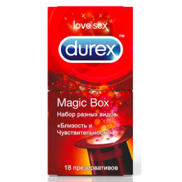 Durex набор презервативов "Magic Box. Близость и чувствительность"