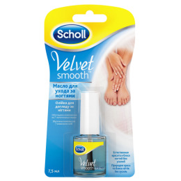 Scholl масло "Velvet Smooth" для ухода за ногтями