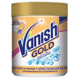 Vanish пятновыводитель "Gold Oxi Action. Кристальная белизна", отбеливатель