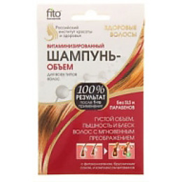 Фитокосметик шампунь-объем "Здоровые волосы" витаминизированный серии для всех типов волос