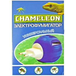 Chameleon фумигатор универсальный - керамопластический с поворотной вилкой в индивидуальной упаковке