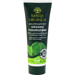 Karelia Organica крем для ног "Organic. Podorozhnik. Против натоптышей трещин огрубевшей кожи стоп"