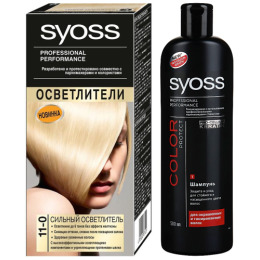 Syoss краска  +  шампунь для окрашенных и тонированных волос "Color protect"