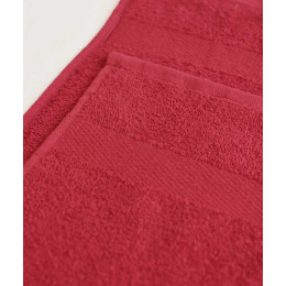 Ituma полотенце махровое, бордовое 70х140 см