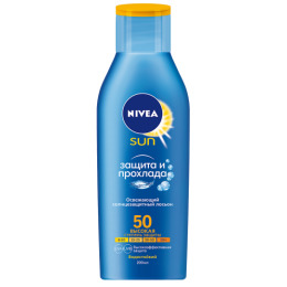 Nivea Sun лосьон солнцезащитный "Освежающий. Защита и прохлада" spf 50