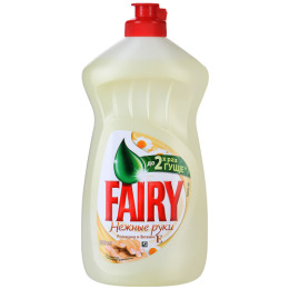 Fairy средство для мытья посуды "Нежные руки Ромашка и витамин Е"
