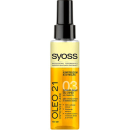 Syoss двухфазный oil спрей для очень сухих и ломких волос "Oleo 21 Intense Care"