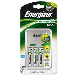 Energizer зарядное устройство Maxi Charger + батарейка 2200 mAh 4 шт