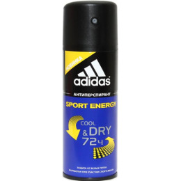 Adidas антиперспирант для мужчин "Cool & Dry Sport Energy" спрей, 150 мл