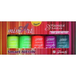 Frenchi набор цветных лаков "miniArt Smart. Neon"