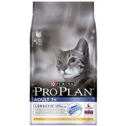 Pro Plan корм для кошек старше 7 лет курица рис