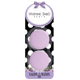 Vivienne Sabo набор круглых латексных спонжей для макияжа, 2 шт