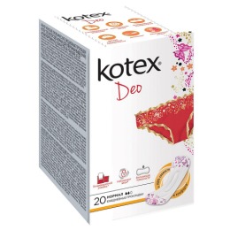 Kotex прокладки ежедневные "Lux Normal Deo"