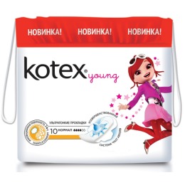 Kotex прокладки гигиенические "Young Normal"