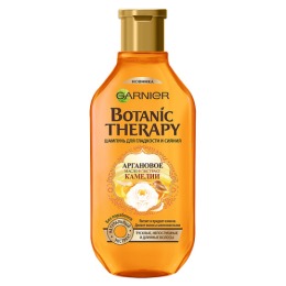 Garnier шампунь "Botanic Therapy. Аргановое масло и экстракт камелии" для тусклых и непослушных волос, 400 мл