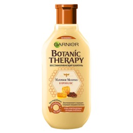 Garnier шампунь "Botanic Therapy. Прополис и маточное молоко" для очень поврежденных и секущихся волос, 400 мл