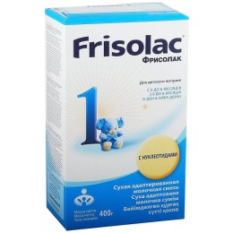 Friso молочная смесь "Фрисолак 1" 0-6 месяцев, 400 г