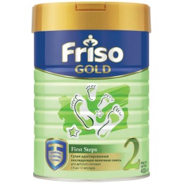 Friso молочная смесь "Фрисо 2 Gold" с пребиотиками, 6-12 месяцев