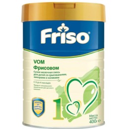 Friso молочная смесь "Фрисовом 1" 0-6 месяцев, 400 г