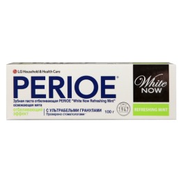 Perioe LG зубная паста отбеливающая "White now Refreshing mint" освежающая мята