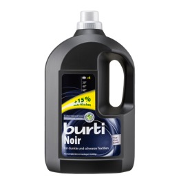 Burti средство синтетическое жидкое для стирки черного и темного белья, 3 л.