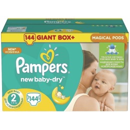 Pampers подгузники New Baby-Dry Mini (3-6 кг)