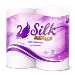 Silk Sense бумага "туалетная белая"
