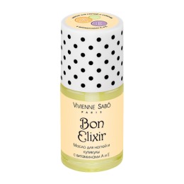 Vivienne Sabo масло для ногтей и кутикулы с витаминами А и Е "Bon Elixir", 15 мл