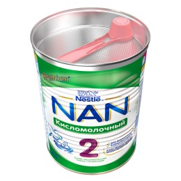 NAN 2 Сухая кисломолочная смесь для детей с 6 месяцев
