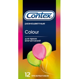 Contex презервативы "Colour" разноцветные
