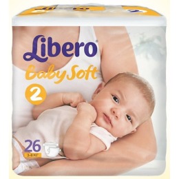 Libero подгузники "Baby Soft" 3-6 кг