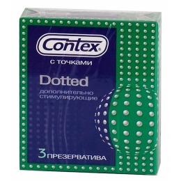 Contex презервативы "Dotted" с точками