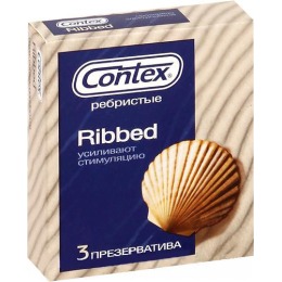 Contex презервативы "Ribbed" с ребрами