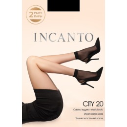 Incanto носки "City 20 " nero