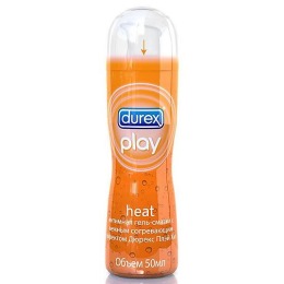 Durex гель-смазка интимная "Play Heat" с согревающим эффектом